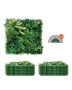 Artificial Grass Wall Panels 20x20 Inch, 3D Greenery, 12 Pcs, Wall Hedge Screen