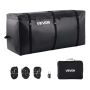 Kravas soma piekabes āķim, 840D PVC, 60x24x36 cm, ūdensizturīga