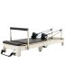 Foldable Pilates reformer with sitting box, for home, up to 180 kg