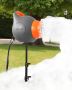 Portable foam machine, 115 W, with tripod, gray orange
