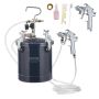 Pressure spray paint container, 10 L, two nozzles, for industry and automotive