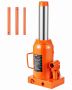 Hydraulic bottle jack 30 ton, 11.22-18.66 inch lifting range, 3-piece handle