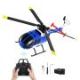 RC helikopters ar 4 propelleriem, 2,4 GHz, 6 asu žiroskopu, LED, 4 kanālu vadību