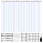 PVC strip curtain for doors 243.8x243.8 cm, transparent