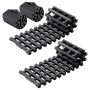 7 ton TPR traction mats for SUVs, pickups, campers, black, pair