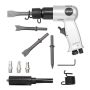 Pneumatic hammer with needle scaler set and chisel set, 4500 sm./min.