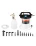 Brake fluid bleeding kit with extractor and hoses, 3 L