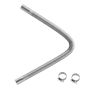 Flexible stainless steel exhaust hose 600 mm for diesel heater