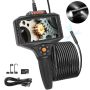 Triple lens inspection camera, 12.7 cm screen, 8x zoom, 10 LEDs, 5 m cable