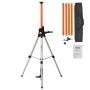 Laser level tripod with height adjustment, 1040–3400 mm