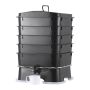 5-tray worm composter, 50 L vermi compost bin, for outdoor and indoor use