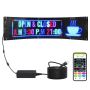Programmējams krāsu LED panelis, 83,5x20 cm, Bluetooth vadība
