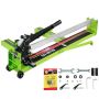 39 inch handheld tile cutter with tungsten wheel, adjustable laser guide
