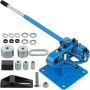 Manual benchtop pipe bending machine YP-9, 1-3 inches, powder coated