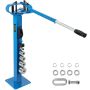 Manual metal bender, 7 dies, 1-3 inches, telescopic, 117.2 cm handle