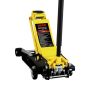 Low profile hydraulic jack, 4 t, for SUVs, yellow