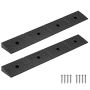 Rubber curb ramp, 15 t, 50.8 mm high, drainage tank, 2 pcs.