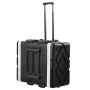 5U serveru plaukts 19 collas 480 mm dziļš ar ABS rokturi