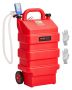 Portable 16 Gallon Fuel Tank with 12V Electric Pump, Red