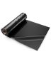 Plastic film 10'x100', 6 mil, black, polyethylene coating, tarpaulin