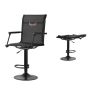 Hunting chair with 360° rotation and steel frame, height adjustable, green