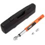 Digital torque wrench 9.5 mm, 5-50 nm, with LED and audible signal