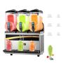 Komerciālais ledus automāts, 3 x 15 l, 800 W, LED vadība