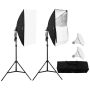 Apgaismojuma komplekts softbox, LED, 50x70 cm, 30 W, 5500 K