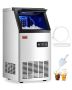 Commercial ice maker, 28 lb capacity, LED display