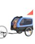 Dog bike trailer, up to 40 kg, foldable pet stroller