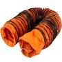 25 feet flexible PVC duct hose for extraction, 12 inches