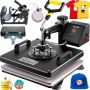 Heat press kit, 15x15 inches, black