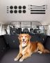 Adjustable Wire Car Dog Barrier, 36.6-60 Inch, Universal for Trunk Compartment