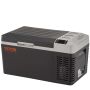 Portable car refrigerator with compressor, 19.9 L