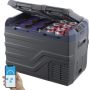 Pārnēsājams ledusskapja saldētava automašīnā, 32 l, 12/24 V, divu zonu