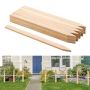 Wooden garden geodesic stakes, 25 pcs., 12.7 × 38.1 × 610 mm