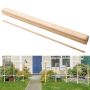 Wooden garden geodesic stakes, 25 pcs., 1219 mm, spruce wood