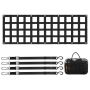 Tailgate net 60x18 inch, sturdy cargo net for truck