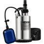Submersible stainless steel water pump, 550 W, 9500 l/h.