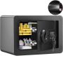 Steel cabinet safe for home, 14.2 L, digital keypad
