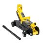 Low profile hydraulic floor jack, 2 tons, yellow