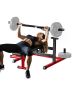 Chest press machine, 180 kg, adjustable bench, for home use