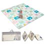Extra Large Double-Sided Foldable Baby Foam Play Mat, 71x79"