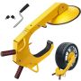 Wheel lock clamp, adjustable, sturdy, 1 pc.