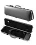 Full size 4/4 carbon fiber violin case, black
