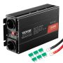 Sine wave power inverter 1500 W, 12 V - 230 V, with USB and sockets