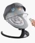 Portable baby swing with 5 speeds, Bluetooth and remote control, 0-9 months.