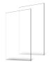 Plexiglas acrylic sheets, 2 pcs, 24x48 inches, 1/8 inch thick, clear