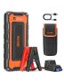 Portable car battery jump starter with air compressor, 3000 A, LCD display, 59.2 wh