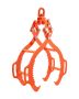 36-inch steel log tongs, 3300 lb. lifting capacity